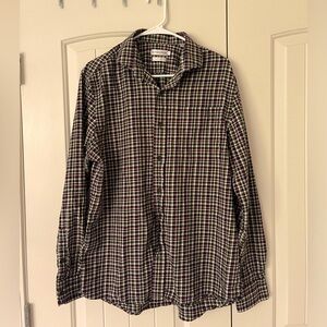 Southern proper button down plaid shirt
